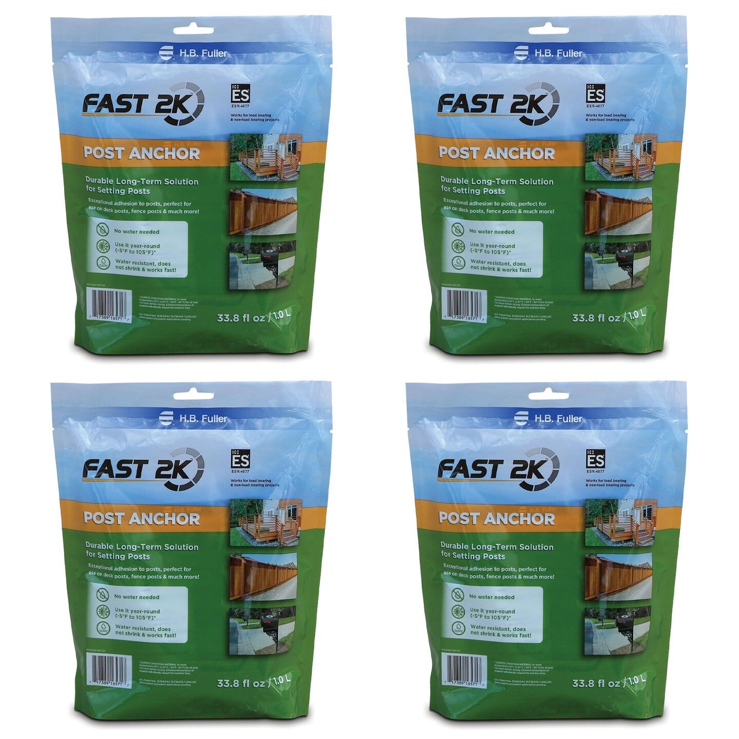 Fast 2K Post Anchor Mix Expanding Foam Concrete Alternative for Post Install (4)