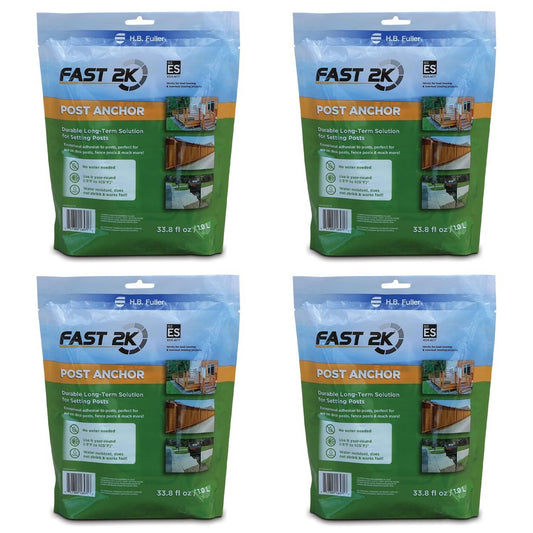 Solid Spare Fast 2K Post Anchor Mix Expanding Foam Concrete Alternative for Post Install (4)