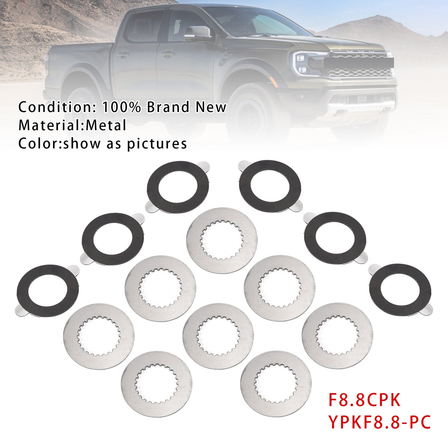 8.8 inch Posi Clutch Pack Kit F8.8CPK For Ford
