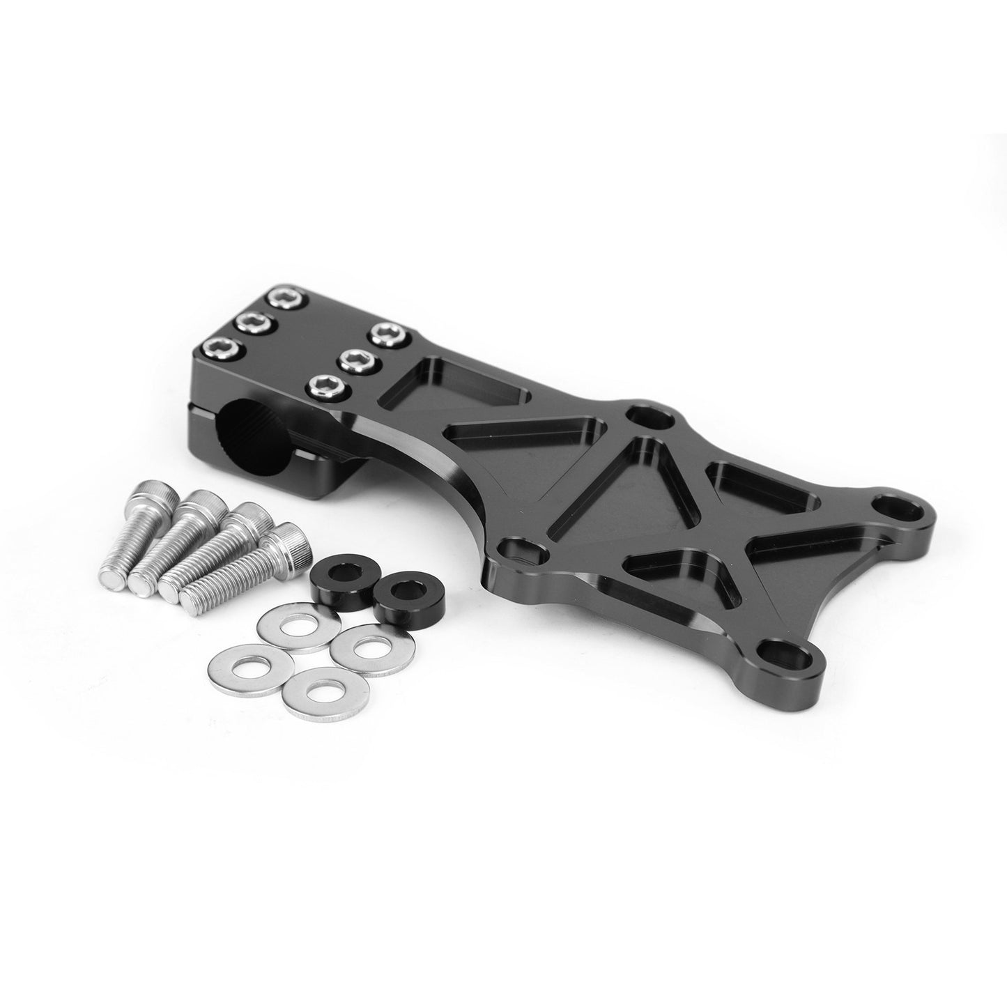 Black Engine Guard Bracket Fixed Fastening for 2013-2019 Honda MSX125/SF Grom