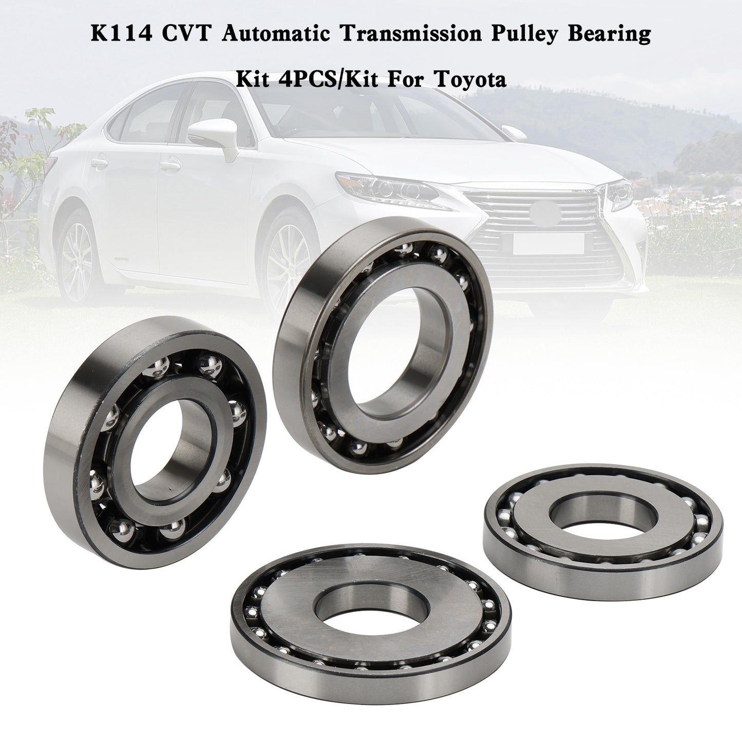 K114 CVT Automatic Transmission Pulley Bearing Kit 4PCS/Kit For Toyota