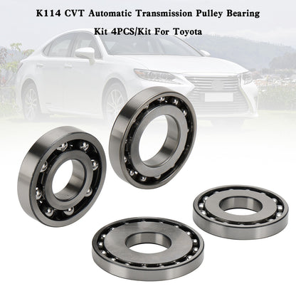 K114 CVT Automatic Transmission Pulley Bearing Kit 4PCS/Kit For Toyota