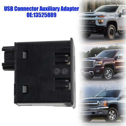 USB Connector Auxiliary Adapter 13525889 for Silverado Sierra 1500 2500 3500