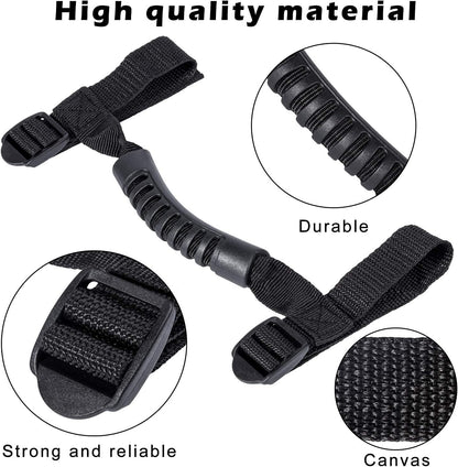 2 x Roll Bar Grab Handles Grip Handle for Jeep Wrangler YJ TJ JK JL Gladiator JT