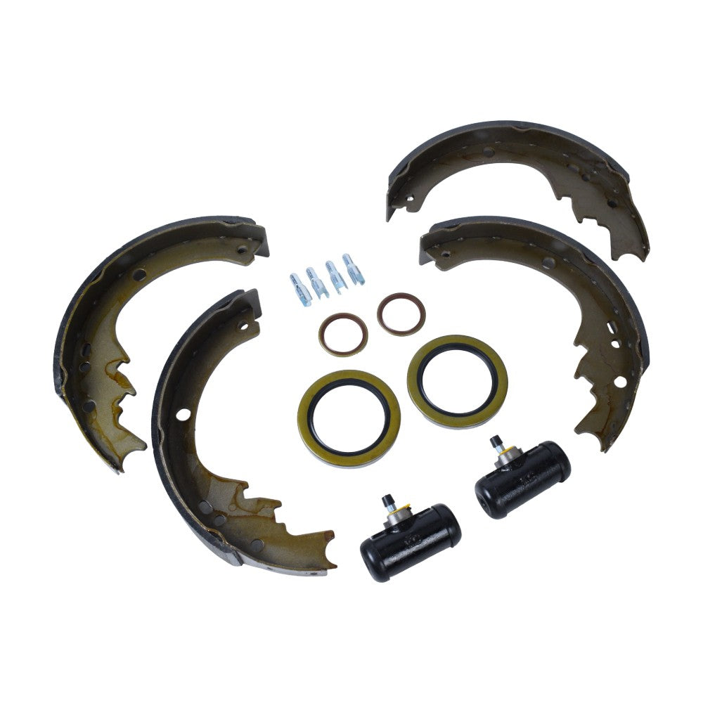 New Brake Shoes Wheel Cylinders + Hub Seals For Toyota 8FGU25 47410-23420-71