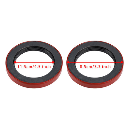 4PCS Oil Seal 3.125" X 4.506" For Dexter 010-056-00 10K 12K Heavy Duty 15K