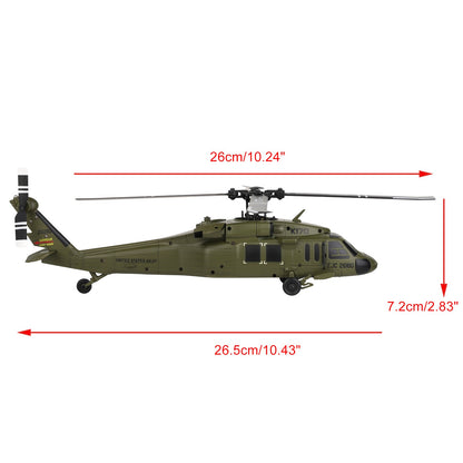 Wltoys K170 RC Helicopter UH-60L 4CH Brushless 6-Axis Gyro Aircraft Kid Toy