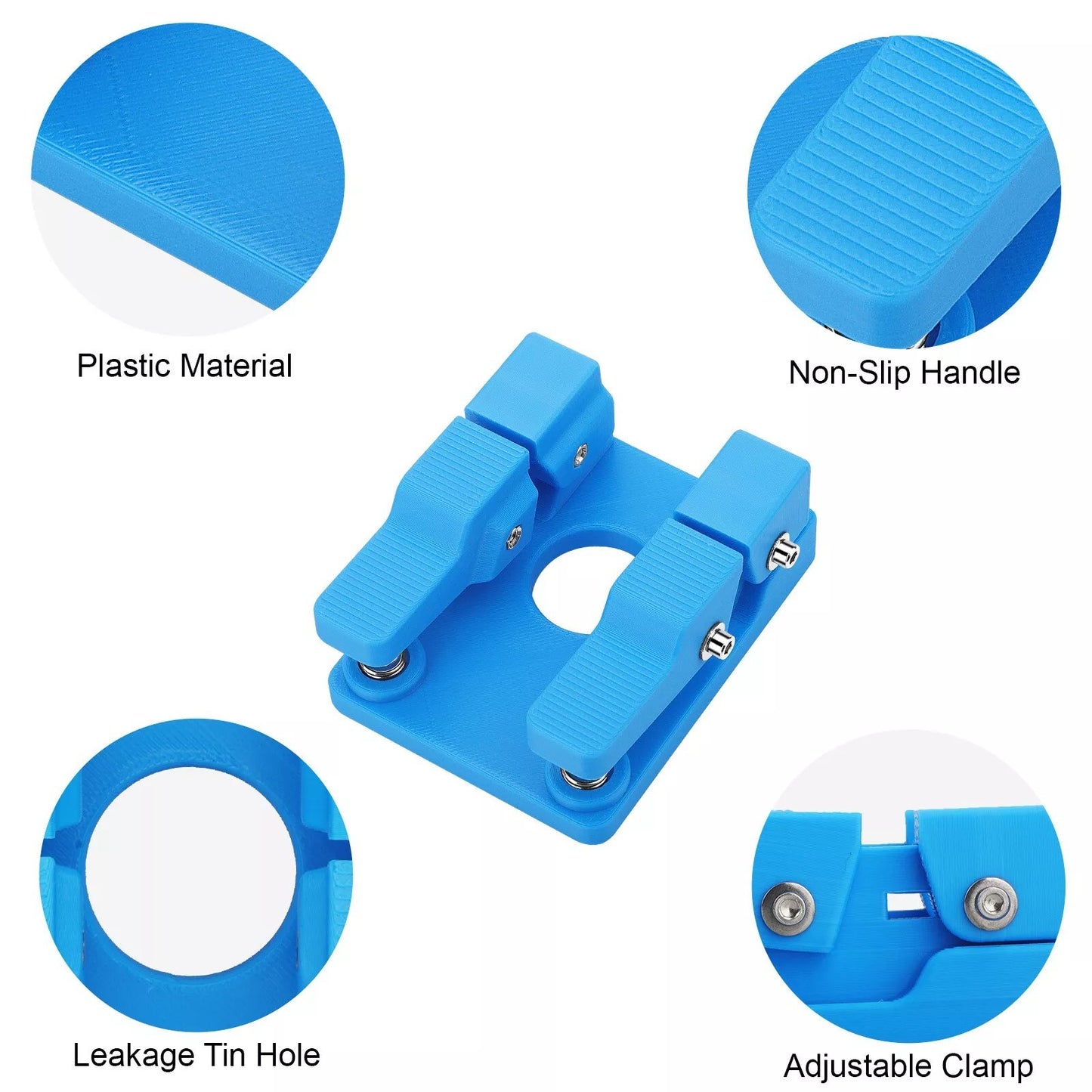 Welding Soldering Station Silicone Wire Clamp Bracket Worktable Retaining Clip