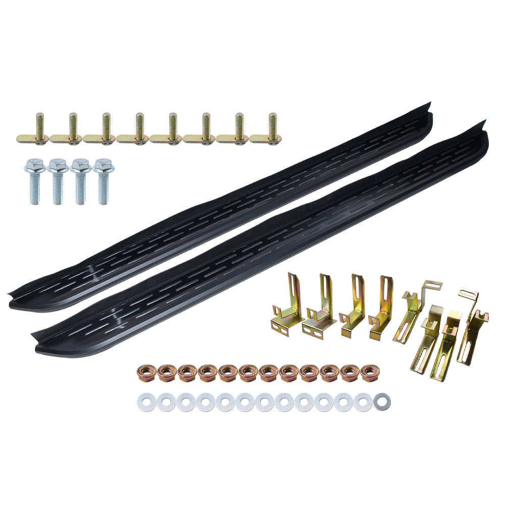 L+R For 22-25 Nissan Pathfinder SUV Nerf Bars Aluminum Running Boards Side Steps