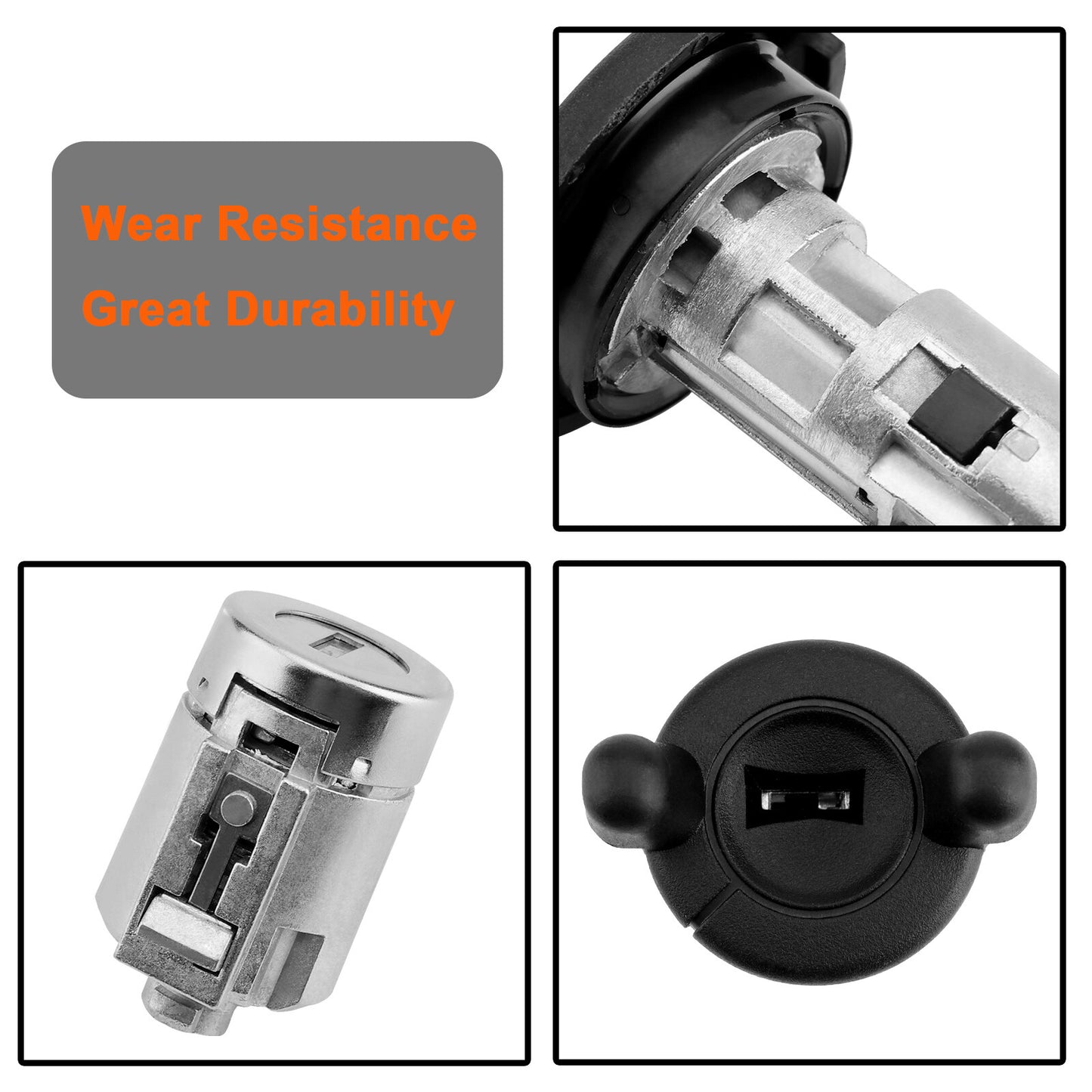 Ignition Switch Door Lock Cylinders w/ Keys For 01-07 Chevy Express GMC Savana