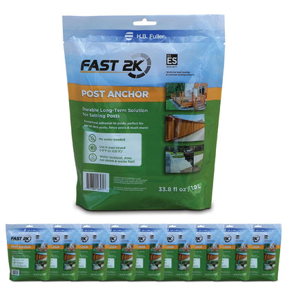 Fast 2K Post Anchor Mix Expanding Foam Concrete Alternative for Post Install -10