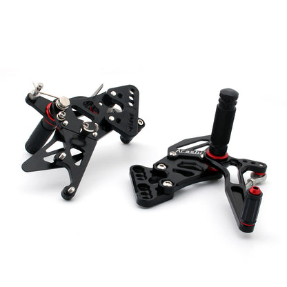 Rearset Rear set For Suzuki GSXR1000 GSXR 1000 2005-2006 Black