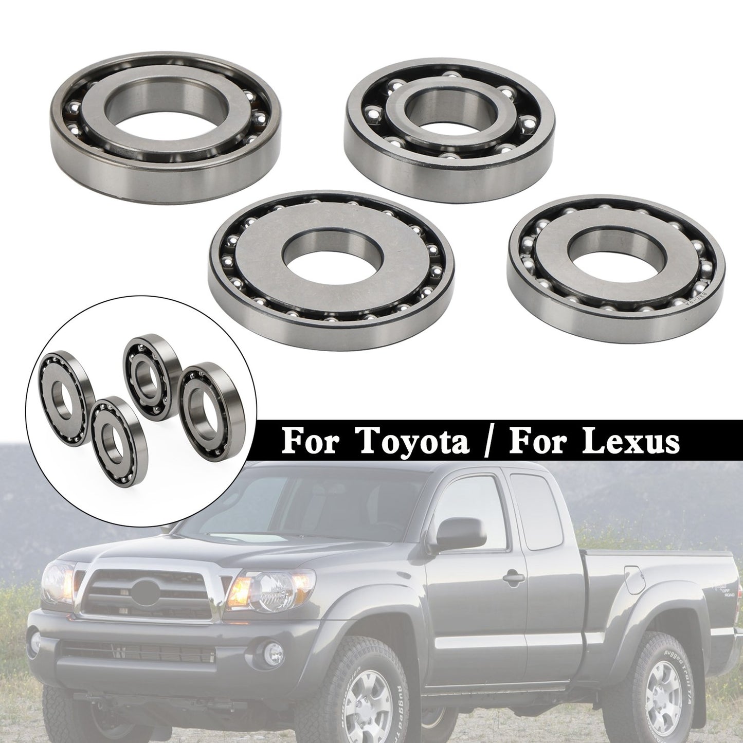 K114 CVT Automatic Transmission Pulley Bearing Kit 4PCS/Kit For Toyota