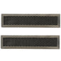 Solid Spare 2 Compatible GE JX81L Charcoal Carbon Microwave Oven Filters