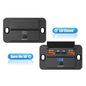Fast USB Car Charger Socket Panel LED Voltmeter QC3.0 & PD Power Outlet 12-24V