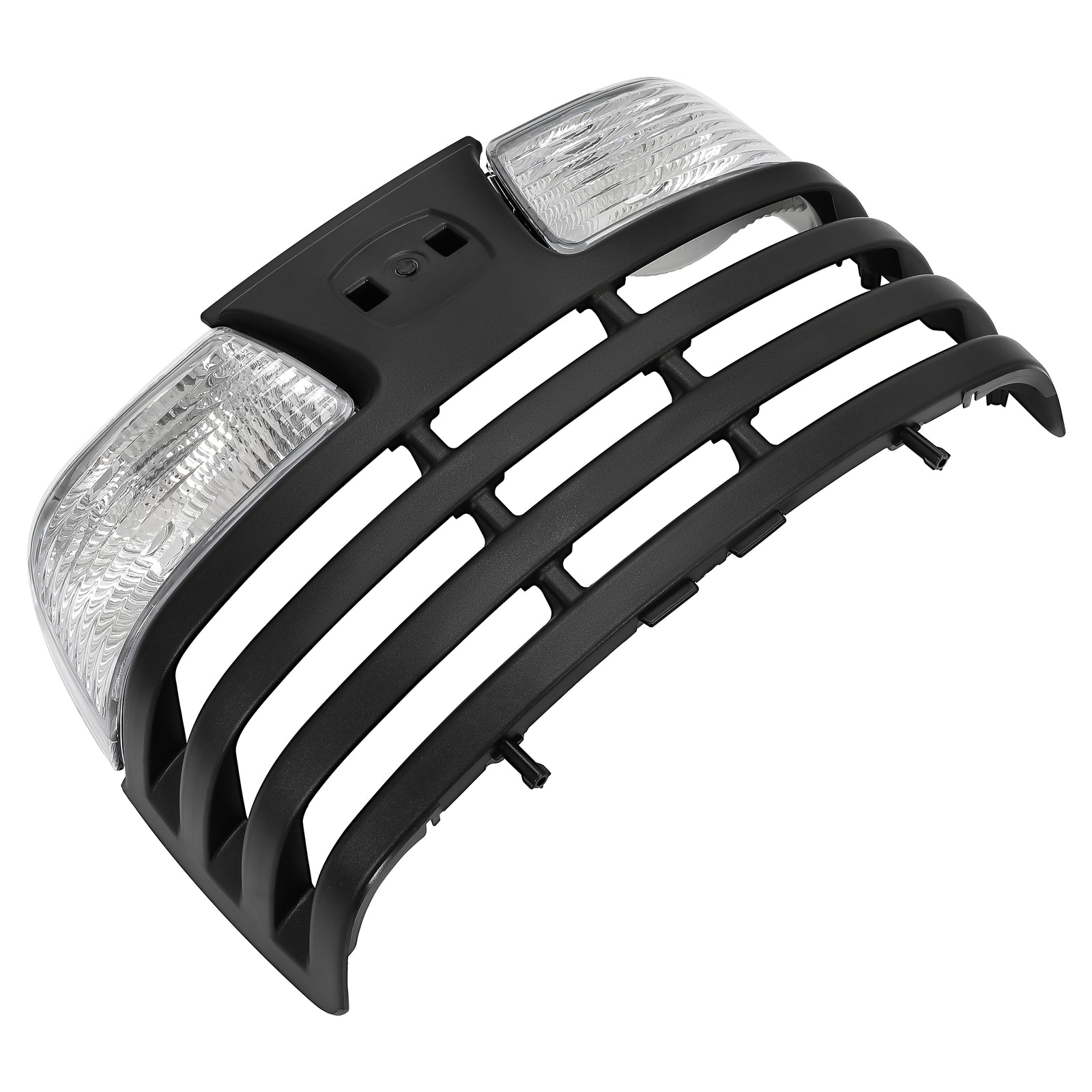 Solid Spare Lawn Mower Front Hood Grill Headlight Kit For John Deere X Series X585 X595 X700