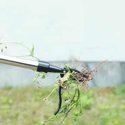 Weeder Puller Stand Up Weed Tool with Handle Garden Outdoor Root Remover Killer