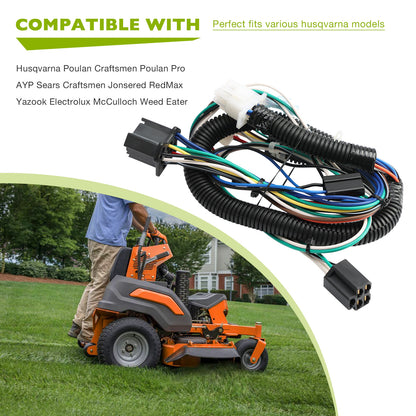 581023101 Ignition Wire Harness Fits Husqvarna 2246, Poulan PP19A42, Craftsman