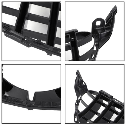 GTR Style Front Bumper Grill Grille fit Mercedes W205 C250 C300 C43 2015-2018