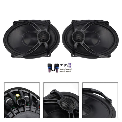 Pair Saddlebag Lid Speakers 5"X7" Fit For Touring Flt Flh Flhr 1994-2024 2023