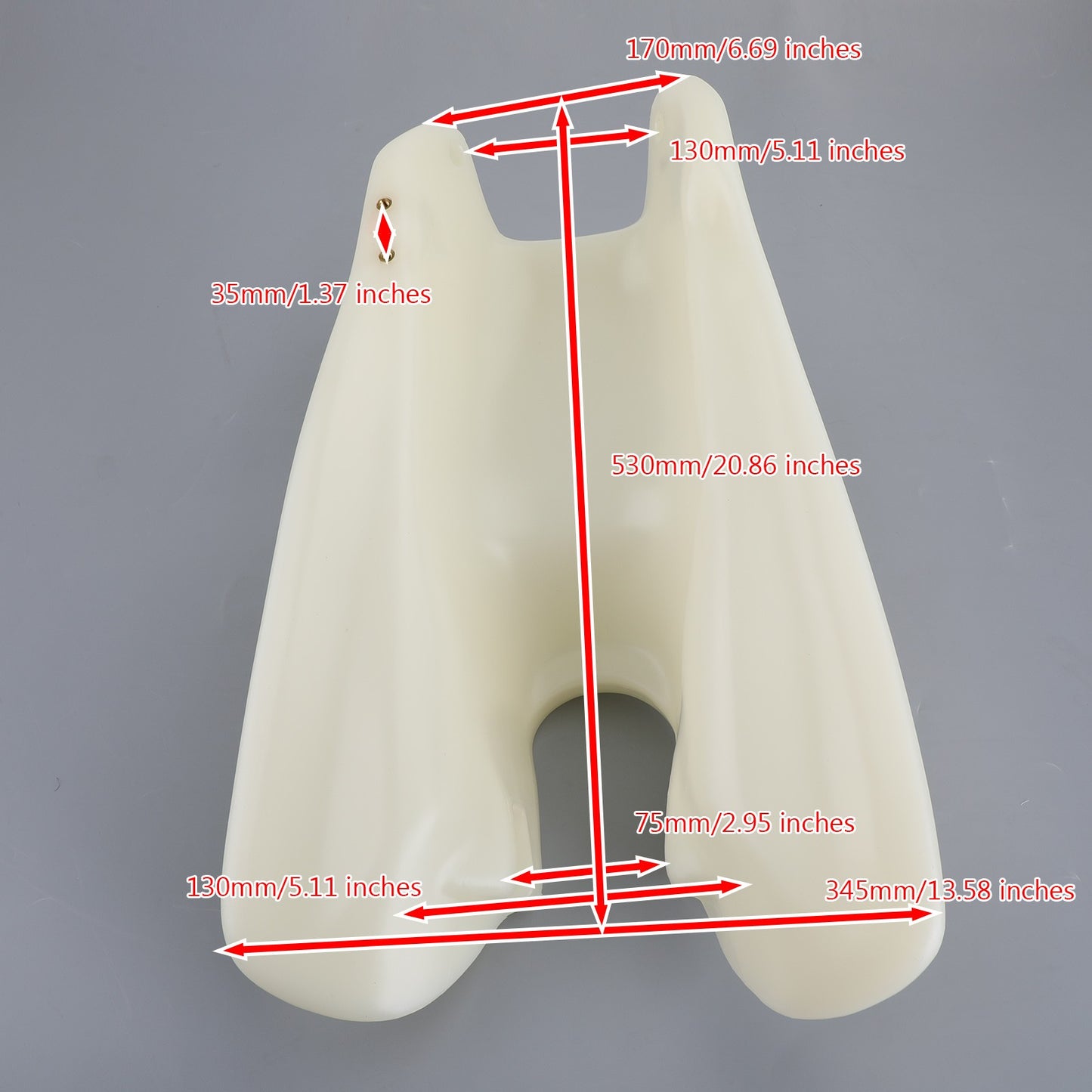 New Replacement Plastic Fuel Tank & Gas Cap Fits Honda TRX250 Fourtrax 85~87