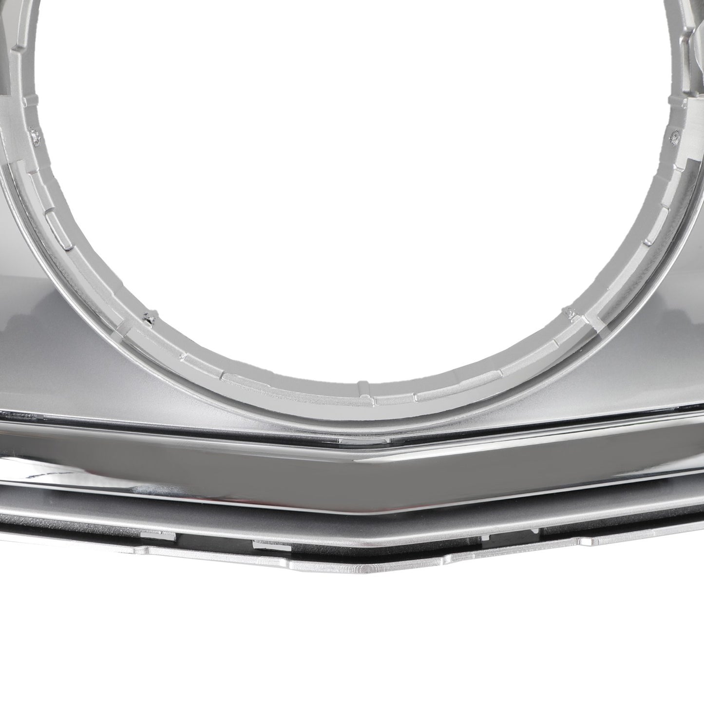 Front Bumper Grille Fit Benz C Class W204 W/LED Emblem C300/C350 08-14 Chrome
