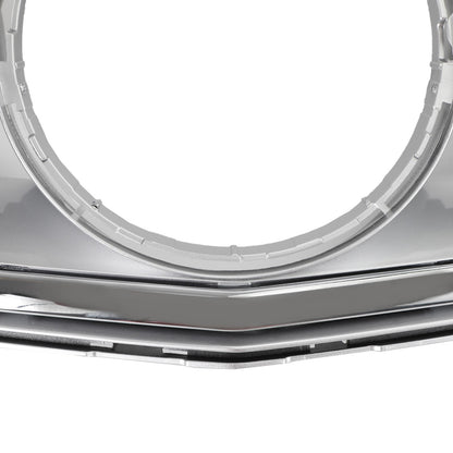 Front Bumper Grille Fit Benz C Class W204 W/LED Emblem C300/C350 08-14 Chrome
