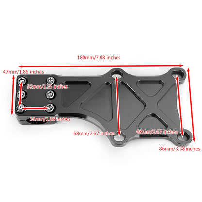Black Engine Guard Bracket Fixed Fastening for 2013-2019 Honda MSX125/SF Grom