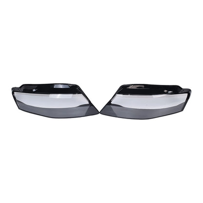 For 2009-2012 Audi A4 2PCS Left & Right  Headlamp Cover Headlight Lens Cover