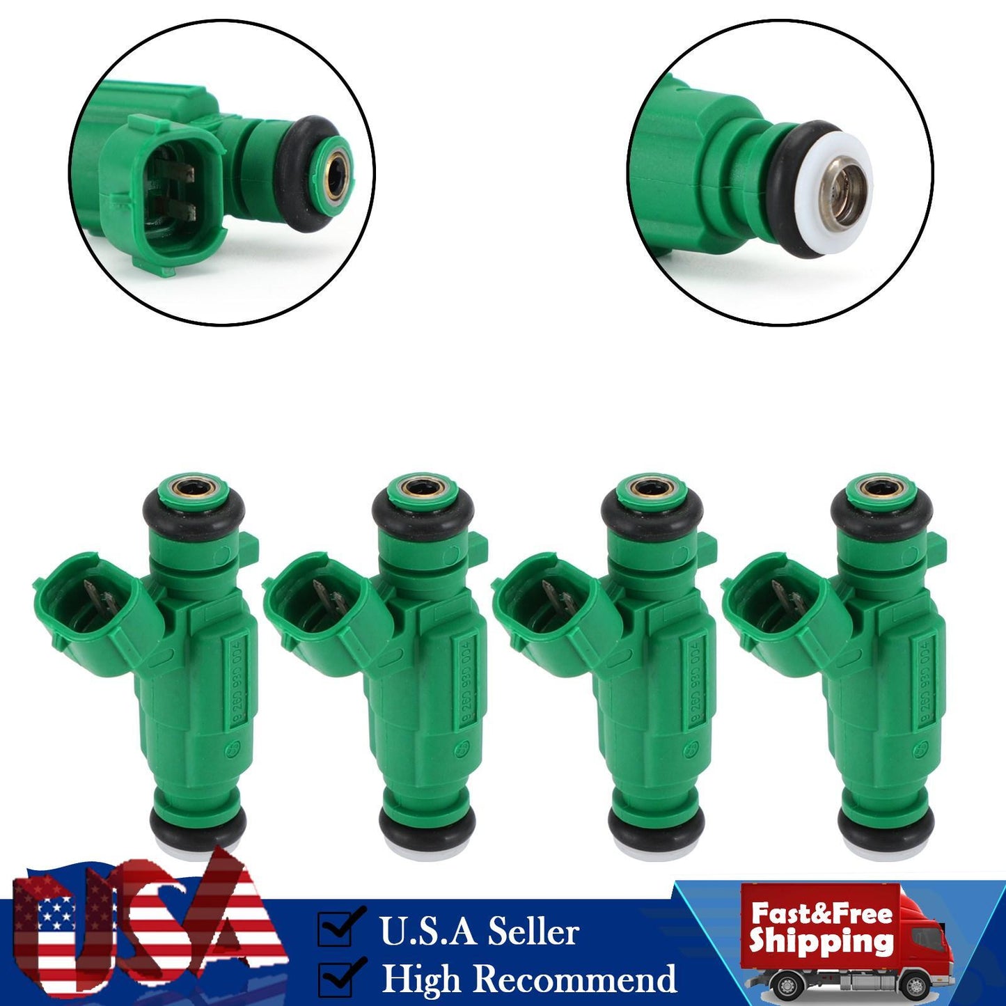 4pcs Fuel Injectors 35310-37150 fits Hyundai Accent 1.6L L4 2006-2011