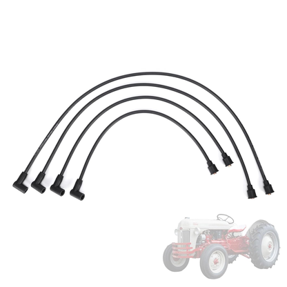 4x 9N12259A Cylinder Spark Plug Wire Set For Ford Holland 2N 8N 9N 9N12287B