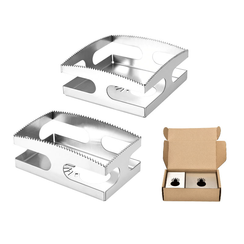 2Pcs Drywall Outlet Slot Cutter Oscillating Tool to Cut in Single Gang Wall Box
