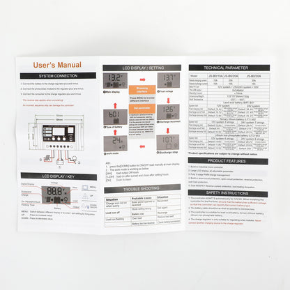 PWM 10A Solar Charge Controller PV Regulator For Lifepo4 Lead Acid Gel
