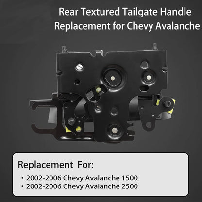 Tailgate Latch Handle Rear Liftgate For 02-06 Chevy Avalanche 1500 2500 19209650