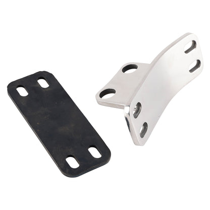 Cab Lower Exhaust Stack Bracket Stainless 14-12998 For Peterbilt 359/379