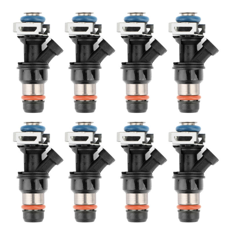 8x Fuel Injectors For Delphi 2001-07 GM Chevy GMC Truck 4.8L 5.3L 6.0L 25317628