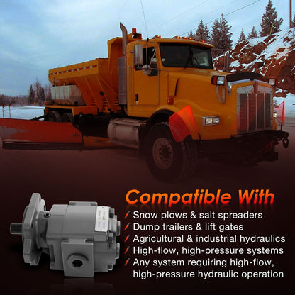 H2136201 Hydraulic Pump 3000 PSI 7/8"-13 Spline Shaft Heavy-Duty Hydraulic Pump