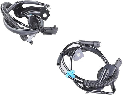 Rear L&R 2x ABS Wheel Speed Sensor W/Connector for Caliber Compass Patriot W/4WD