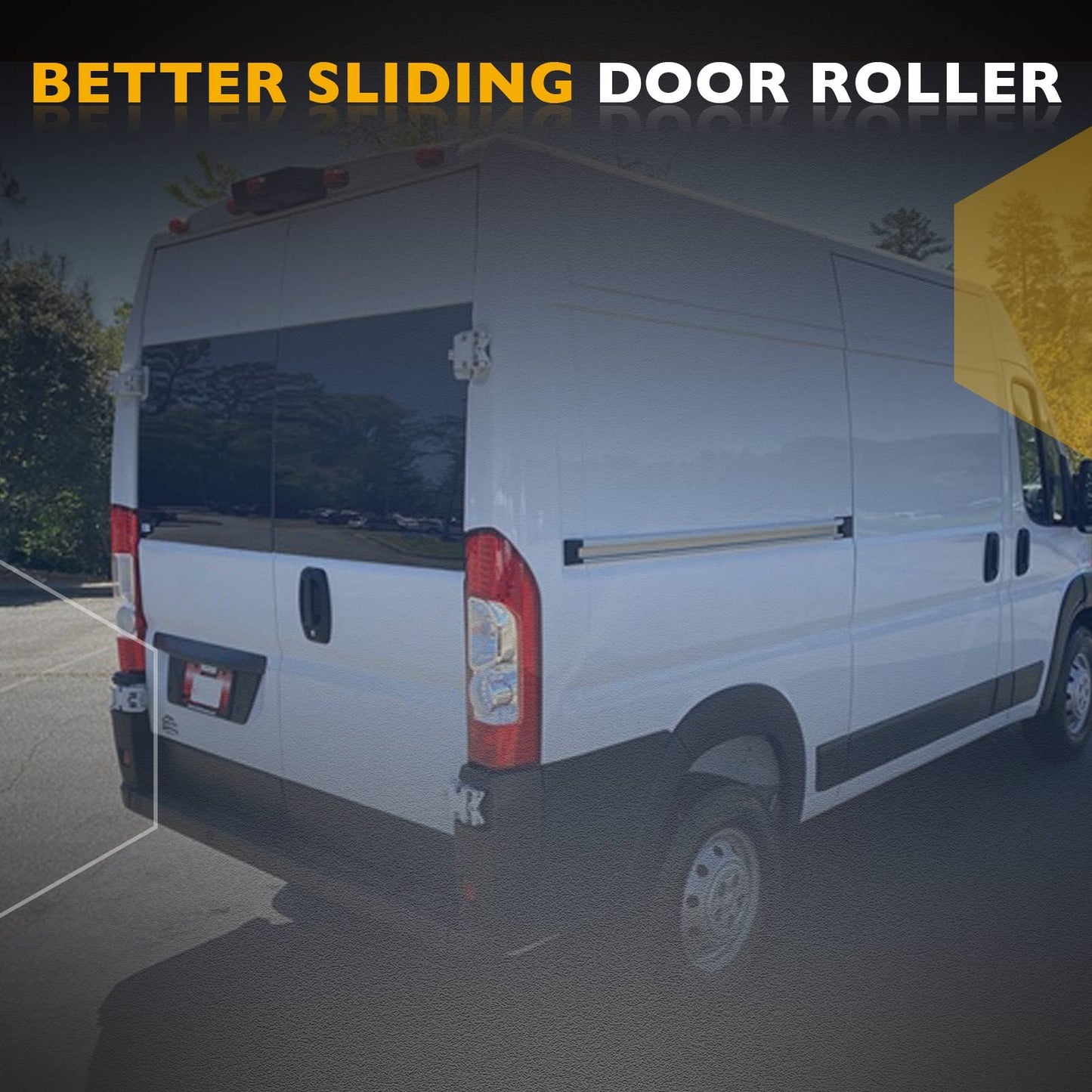 Upper & Middle & lower Right Sliding Door Roller Kit For 2014-2025 Ram ProMaster