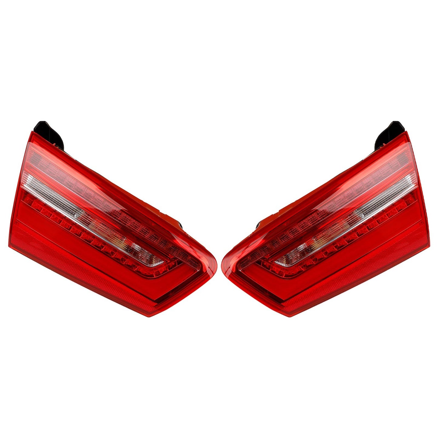 2x Left+Right Inner Trunk LED Tail Light Lamp For AUDI A6 C7 2012-2015 2013 2014