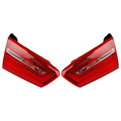 2x Left+Right Inner Trunk LED Tail Light Lamp For AUDI A6 C7 2012-2015 2013 2014