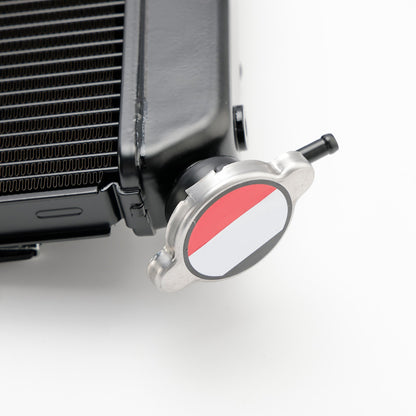 Radiator Cooling Engine Cooler For Kawasaki ZX-6R ZX636 2024-2025 Black??️