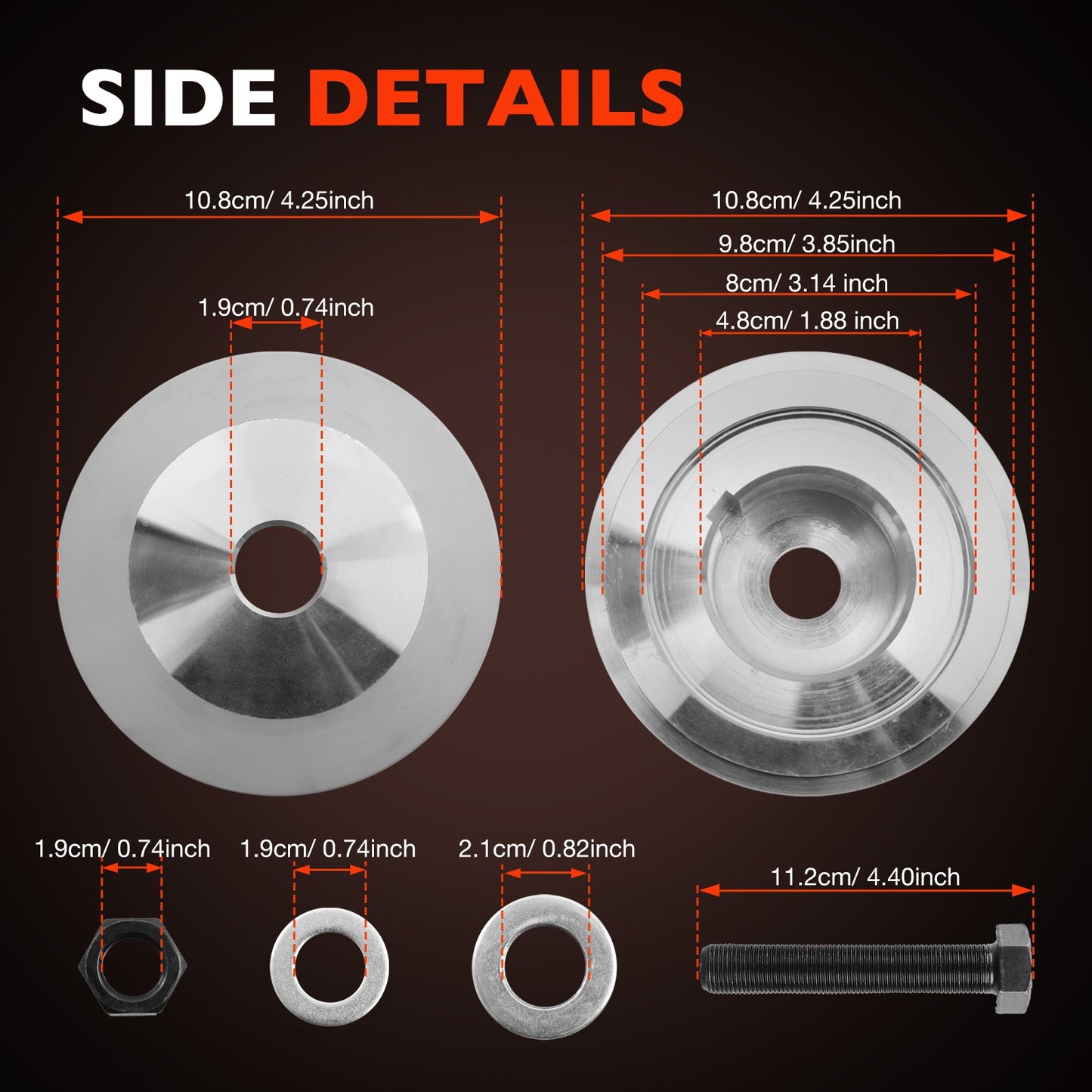 J-44645 Front Crankshaft Seal Wear Sleeve Installer Tool Fits Isuzu 6.6L Duramax