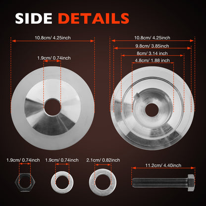 J-44645 Front Crankshaft Seal Wear Sleeve Installer Tool Fits Isuzu 6.6L Duramax