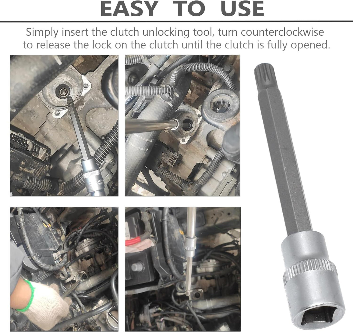 DSG Gearbox Clutch Motor Unit Unlocking Tool for Ford DPS6 / 6DCT250 Focus