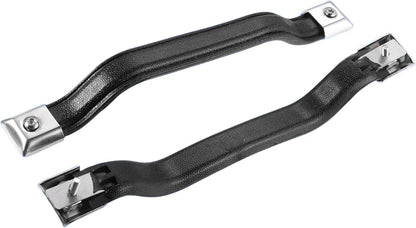 Black Strap Interior Inside Door Pull Handle Set Pair FIT FOR 87-95 YJ WRANGLER