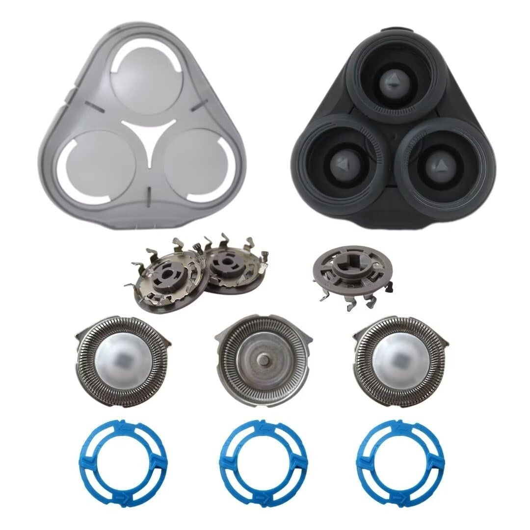 Replacement Complete Head Assembly For Philips Norelco Series 5000 Shavers