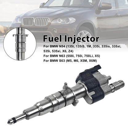 1PCS Fuel Injector 13537585261-12 Fit BMW N54 N63 335 535 550 750 X5 X6