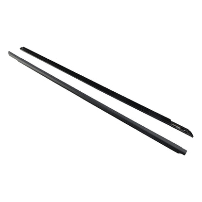 2pcs Front Door Window Belt Weatherstrip For DODGE CHALLENGER 2008-2017