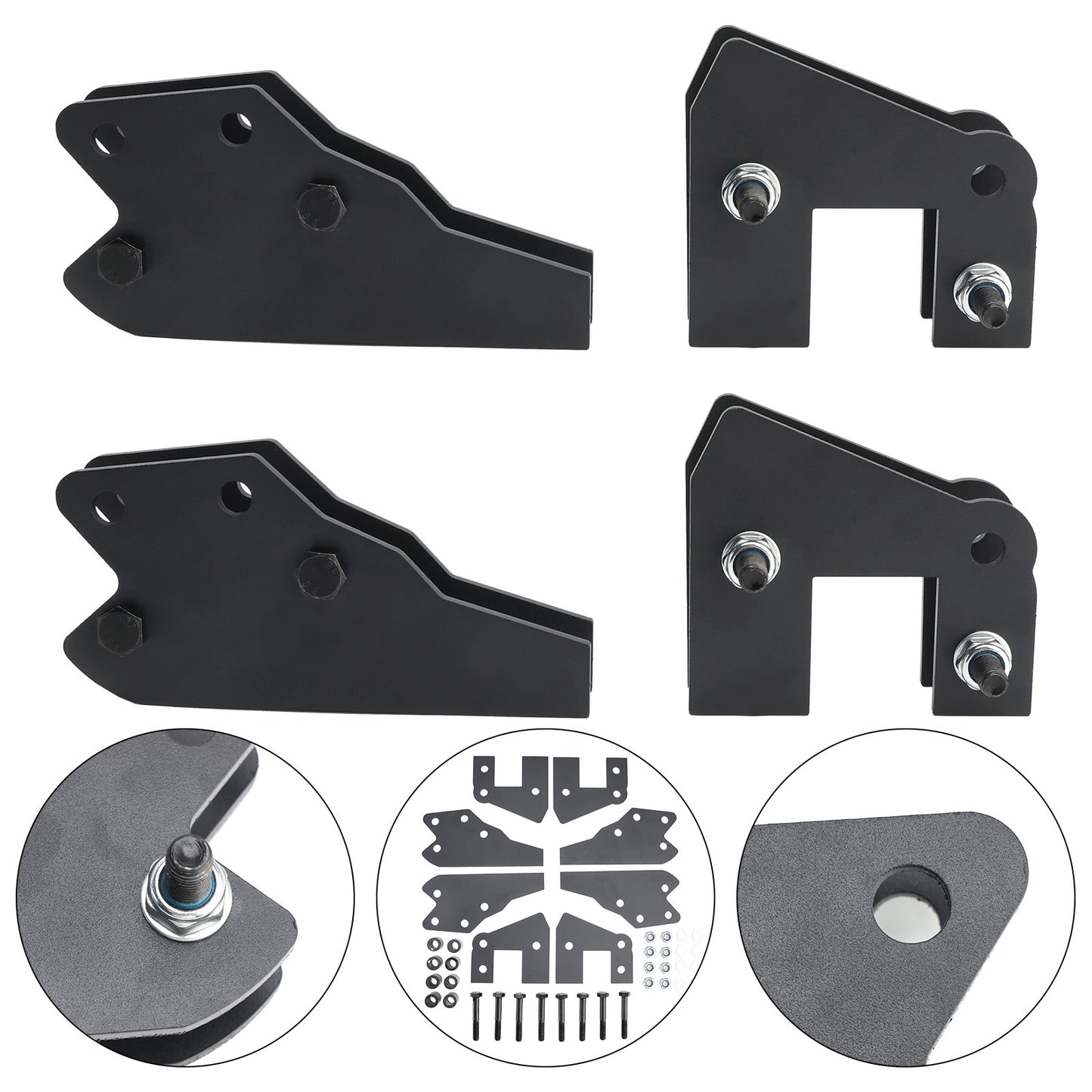 Lift Kit 3 Inches Front & Rear Rise Suspension For Polaris Ranger 570 1000 Crew